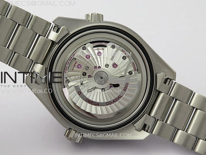 Planet Ocean 43.5mm Black Ceramic Bezel SS SCF 1:1 Best Edition Black Dial on SS Bracelet A8900